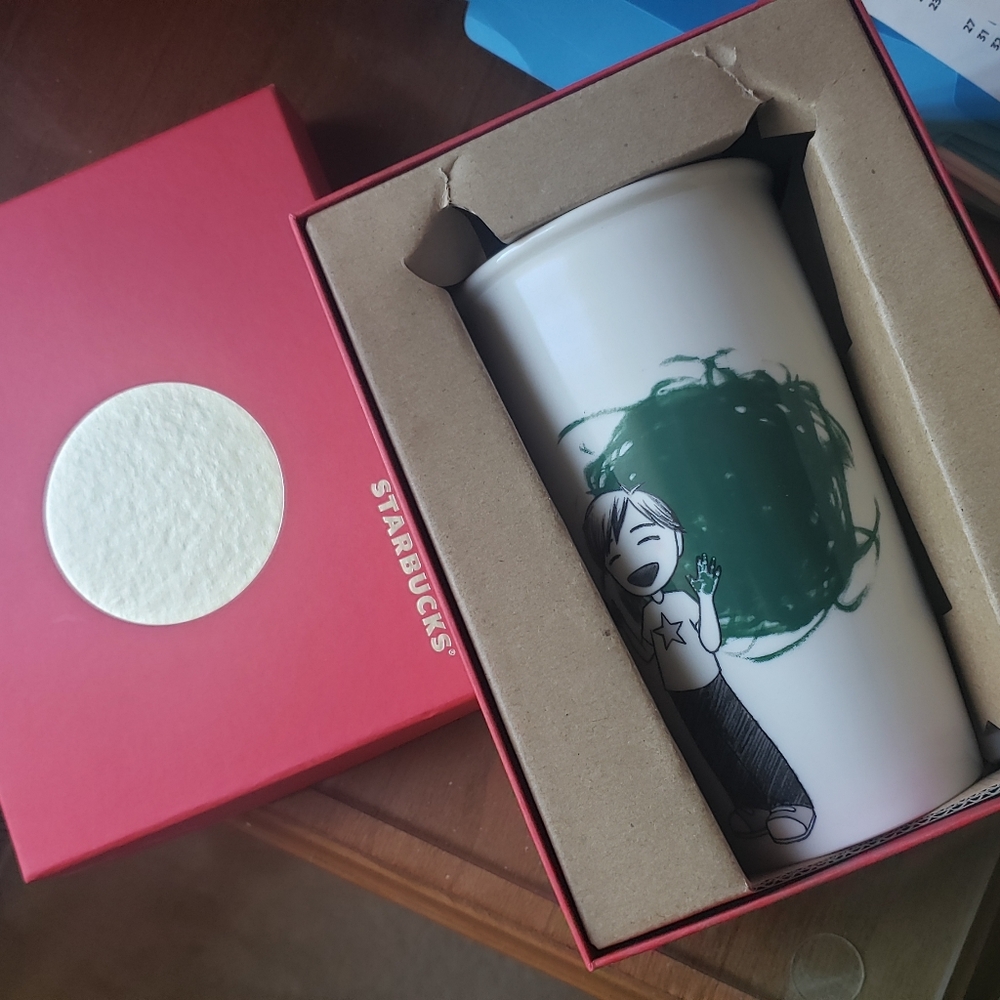 Starbucks Ceramic Travel Mug